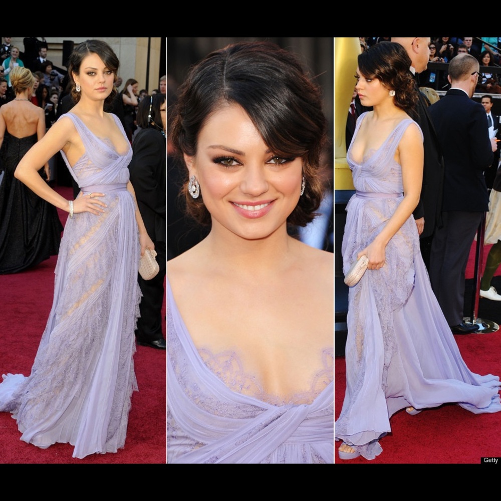 Re-made custom Mila Kunis 2011 Oscars dress (Ellie Saab)